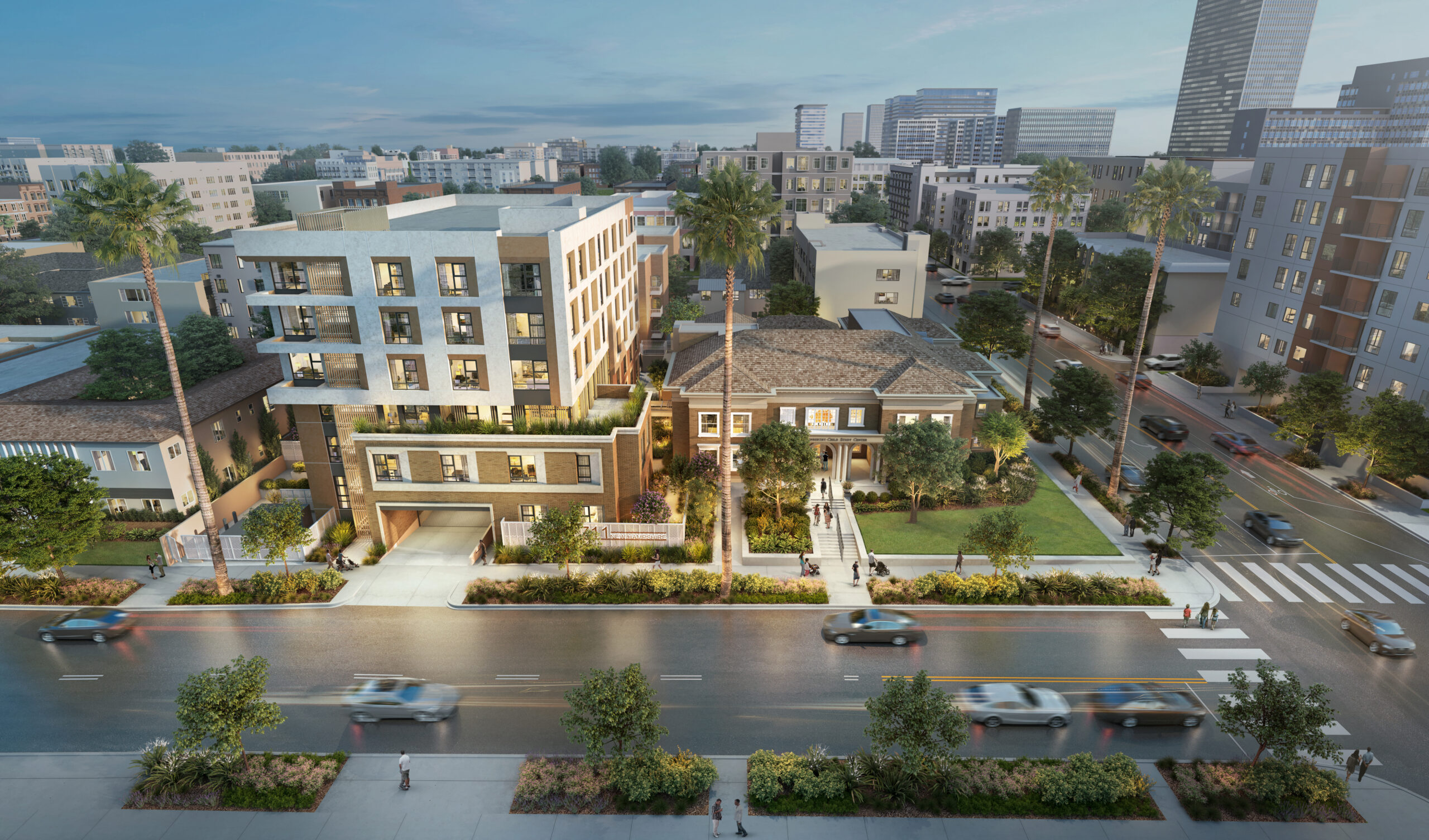 HHH New Hampshire, a permanent supportive housing community in Koreatown, Los Angeles